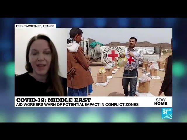 Covid-19 in the Middle East: aid workers warn of potential impact in conflict zones