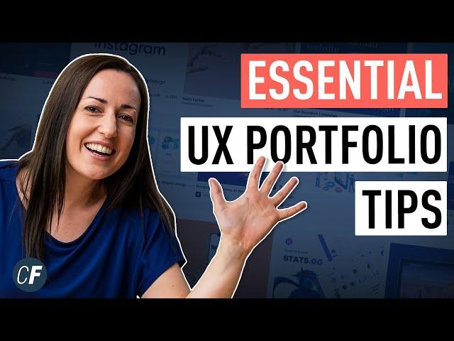 UX Design: 5 Essential Portfolio Tips! (For 2024)