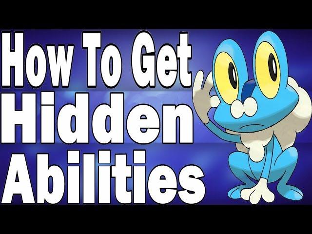 How to get Hidden Abilities in Pokemon X and Y