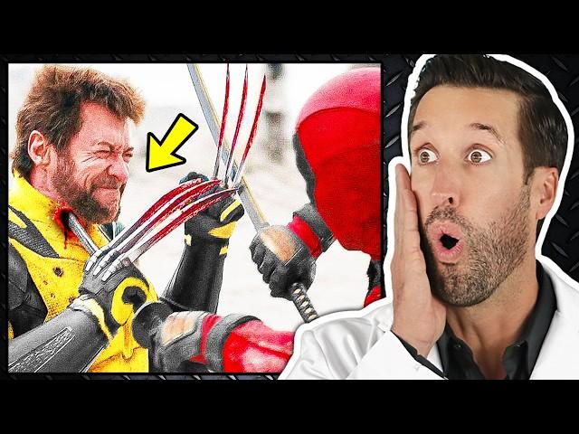 ER Doctor REACTS to Marvel's Deadpool & Wolverine Fight Injuries