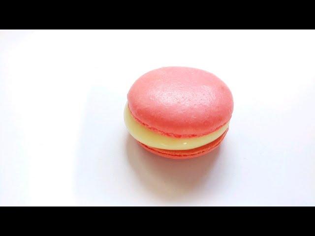 화이트초코 마카롱 만들기(계란1개로 달지않은 마카롱) : White chocolate macaron recipe (low sugar) : ホワイトチョコ マカロン  | ASMR