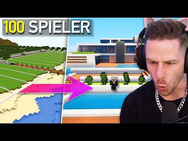 Wer baut die beste LUXUS-VILLA? 100 Spieler TRAUMHAUS bauen - 100€ für den Gewinner !