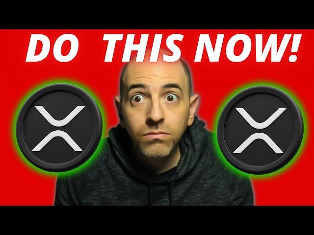 ️IF YOU HOLD XRP RIPPLE DO THIS NOW!!!!!! (TO LATE!)