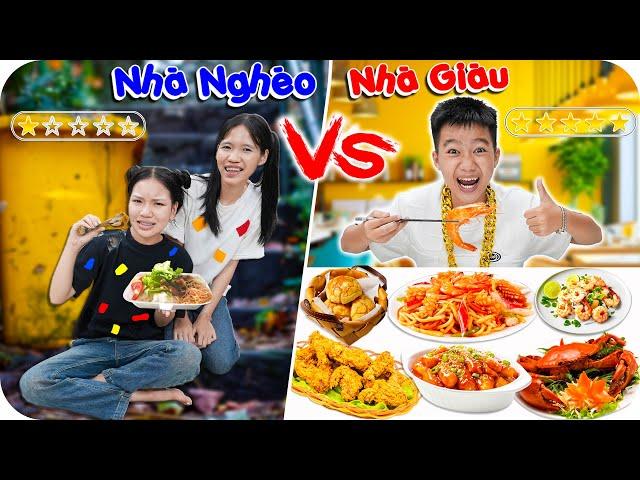 Cậu Bé Nhà Giàu Xấu Tính Vs Chị Em Nhà Nghèo Tốt Bụng | Min Min TV Minh Khoa