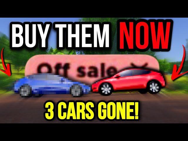 3 CARS GOING OFFSALE! (Greenville Roblox)