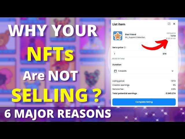 This is Why Your NFTs are not getting Sold ! 6 Major Reasons in 2023  [HINDI] | NFT wisdom