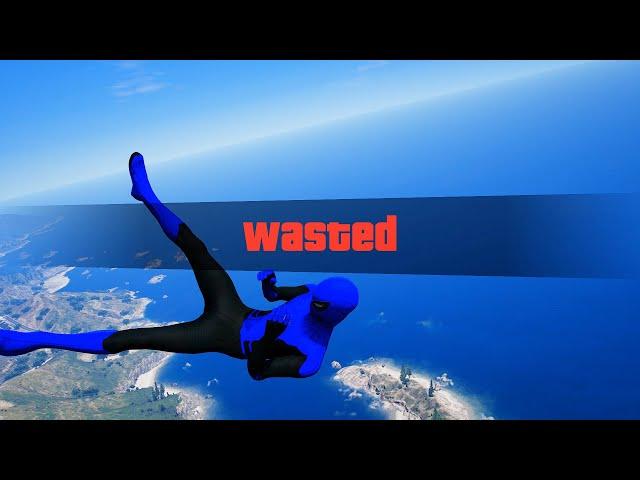 GTA 5 Funny Wasted SPIDERMAN Flooded Los Santos #155 (Funny Moments)