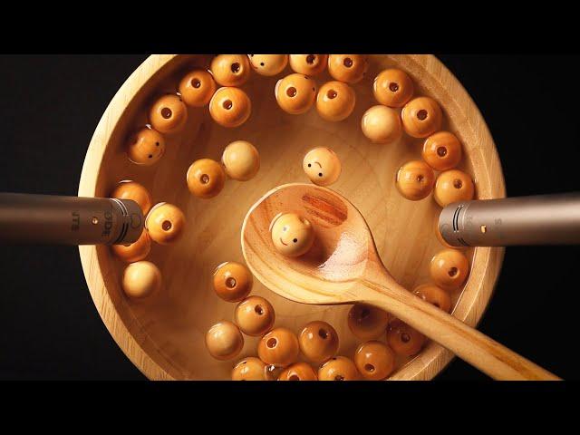 ASMR The Most Satisfying Wood Soup 제목은 포근한 나무수프로 하겠습니다 근데 이제 크림을 곁들인