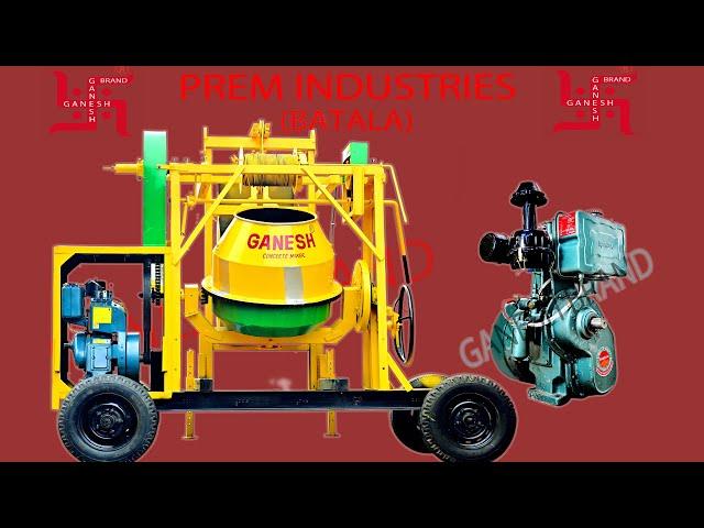 Building construction cement concrete machine with lift machine 2 in 1 price