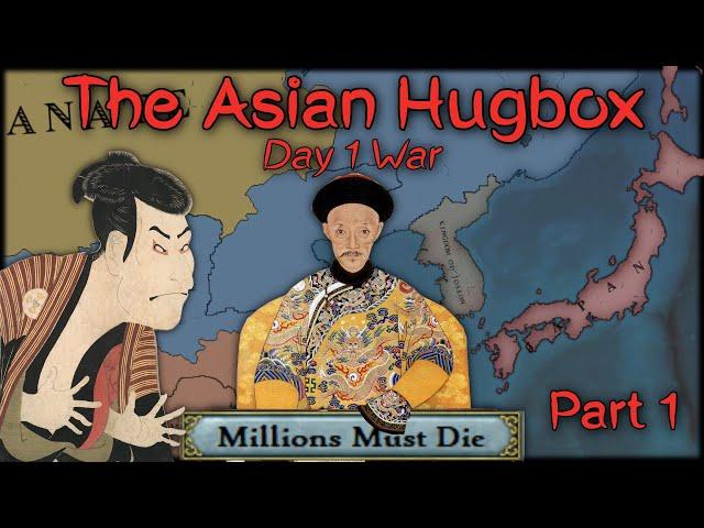 Japan: Day 1 War | The Asian Hugbox Part 1