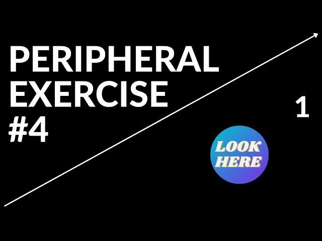 PERIPHERAL VISION EXERCISE | How to improve your eyesight [Training #4]