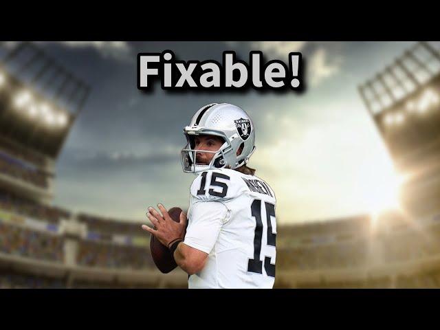 The Raiders were stopped by fixable mistakes in Week 1