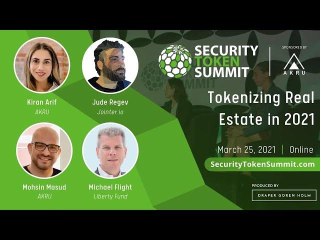 Tokenizing Real Estate in 2021 | Security Token Summit