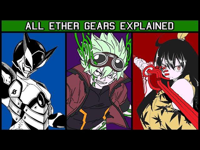 All Ether Gears Explained | Edens Zero