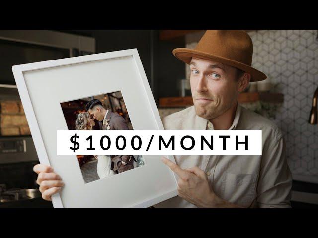 Make an Extra $1000 SELLING PRINTS in ONE MONTH