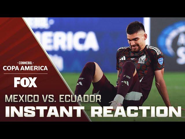 Mexico vs. Ecuador Reaction: El Tri is eliminated in Group Stage | Copa América 2024