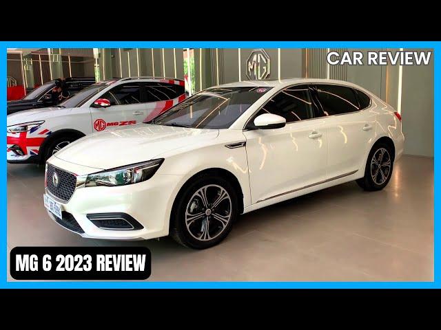 MG 6 2023 Visual Review: Embracing Elegance in White | Unveiling the Stunning Sedan!