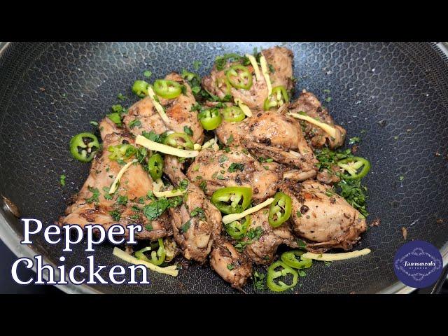 Black Pepper Chicken Karahi Recipe | Karahi in 15 minutes