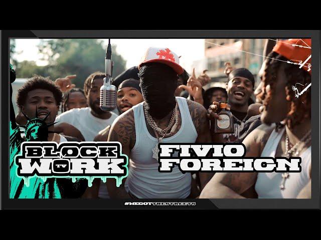 Fivio Foreign - Blacc Out (Blockworktv Performance)