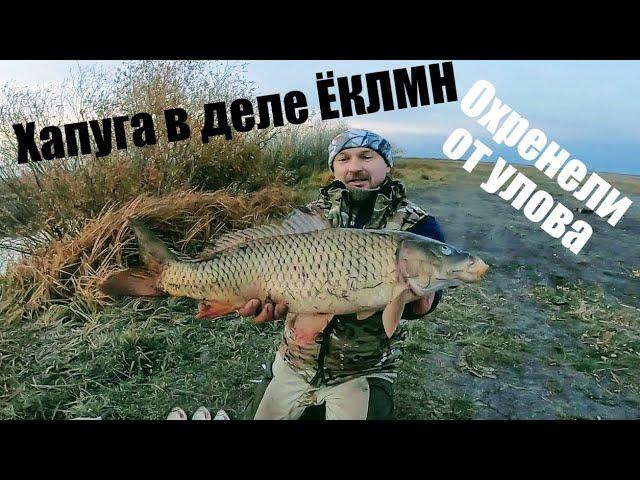 Hapuga for fishing with their own hands catch healthy carp and pike or as we have a bath of fish