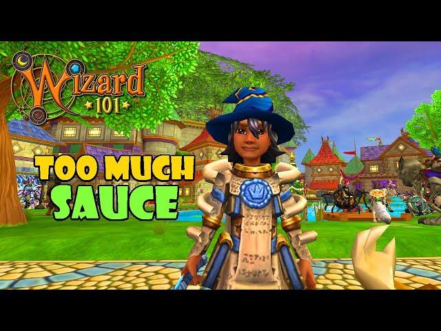 Wizard101: TOO MUCH SAUCE IN THE ARENA