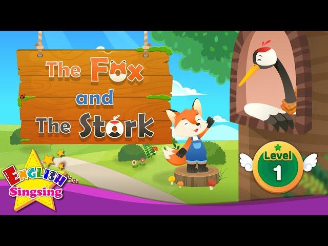 The Fox and the Stork - Fairy tale - English Stories (Reading Books)