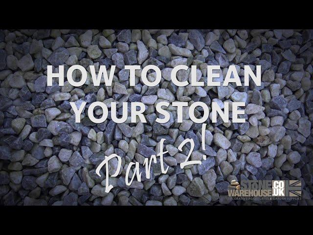 How To Clean Garden Stones - Part 2