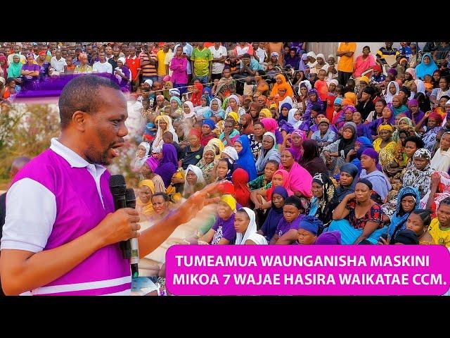 #liveZITO KABWE TUMEAMUA WAUNGANISHA MASKINI MIKOA 7 WAJAE HASIRA WAIKATAE CCM,