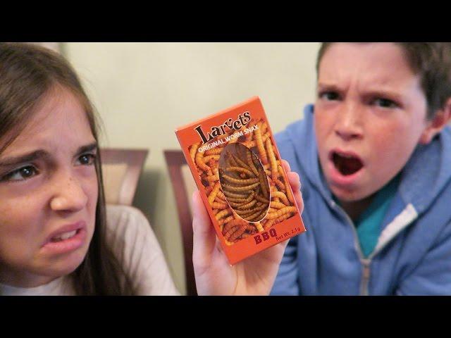 TASTING WEIRD SNACKS!