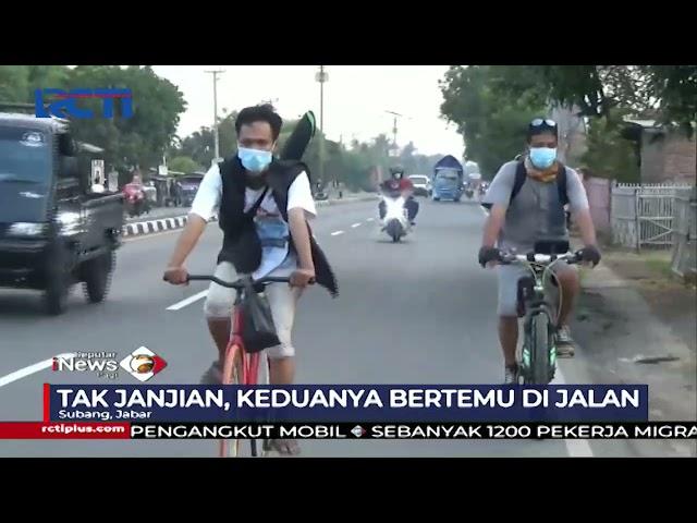 Dua Warga Jakarta Nekat Mudik Menggunakan Sepeda ke Jawa Tengah - SIP 10/05