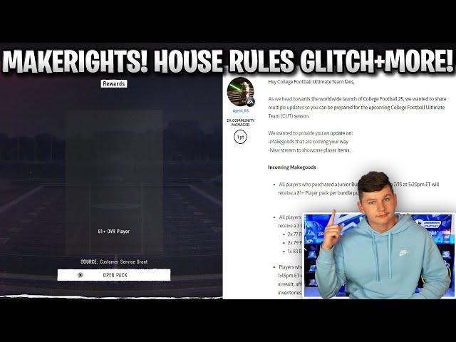 MAKERIGHTS! HOUSE RULES GLITCH AND MORE CUT 25 INFO!