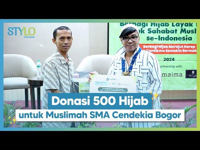Gerakan Amanah Hijab: Donasi 500 Hijab oleh Stylo Indonesia dan Swiss-Belresidences Kalibata