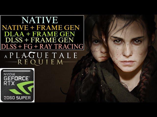 A Plague Tale: Requiem - RTX 2060 Super - AMD FSR 3 Frame Generation Mod