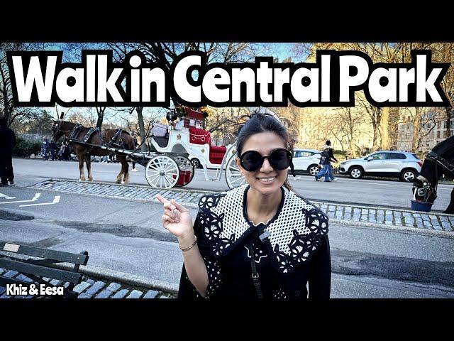 Walking in Central Park New York City #travel #newyork #centralpark