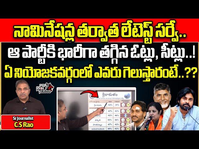 AP Elections 2024 Latest Survey After Nominations | YS Jagan Vs Chandrababu | YCP Vs TDP | Wild Wolf