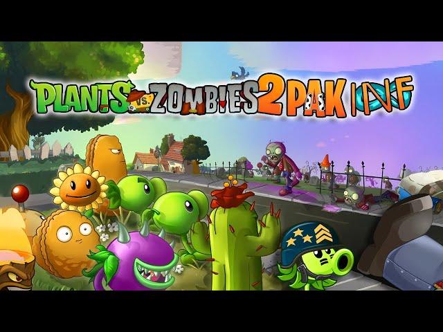 (Gameplay+Link) Plants vs Zombies 2 PAK INF (Infinito) 7.0 MOD | Game NHP