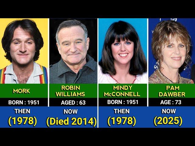 Mork & Mindy 1978 Cast Then And Now