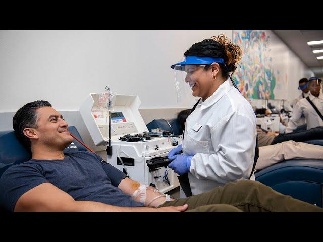 During the Plasma Donation: Plasma Donation Process | CSL Plasma