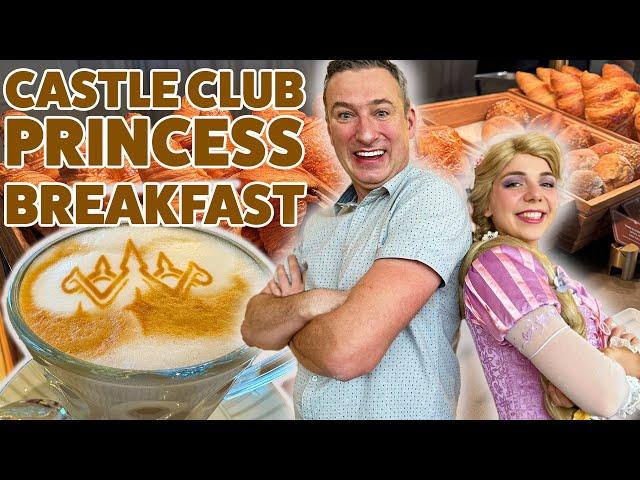 A Royal Castle Club Breakfast in the Disneyland Hotel