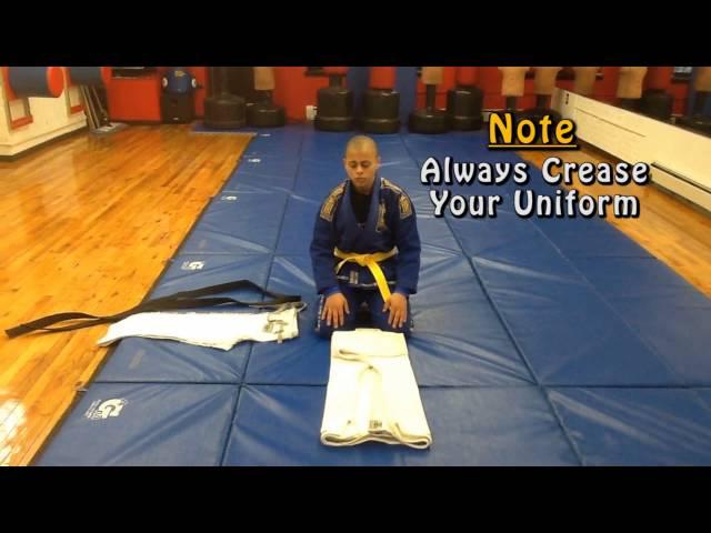 Basic Way To Fold Your Gi