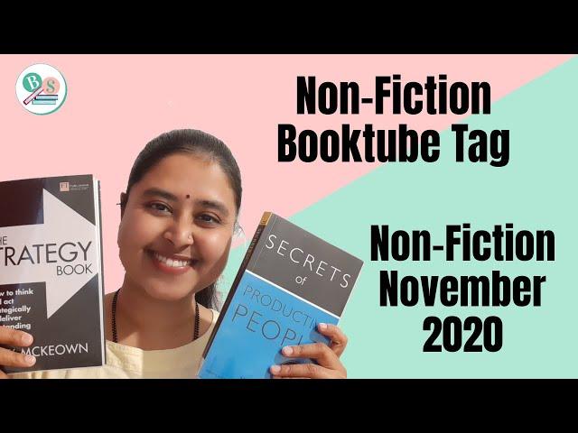 Non-Fiction Booktube Tag | Non-Fiction November 2020 | Bookshot