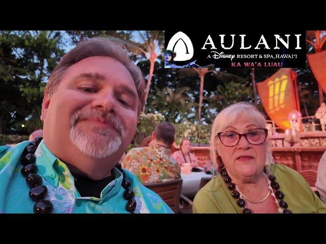 Ka Wa'a Luau 2024 at Disney's Aulani Resort! - Preferred Seating, right up front!