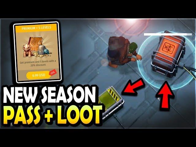 Buying the NEW SEASON PASS in NEW UPDATE (NEW LAB ALPHA LOOT) - Last Day on Earth Jurassic Survival