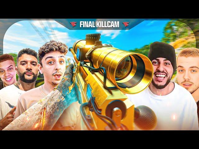 FaZe Clan TRICKSHOTTING on Black Ops 6! (I HIT 3 SHOTS)