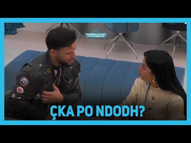 Çka po ndodh? Lumbardhi ndien shtrëngime në gjoks - Big Brother VIP Kosova