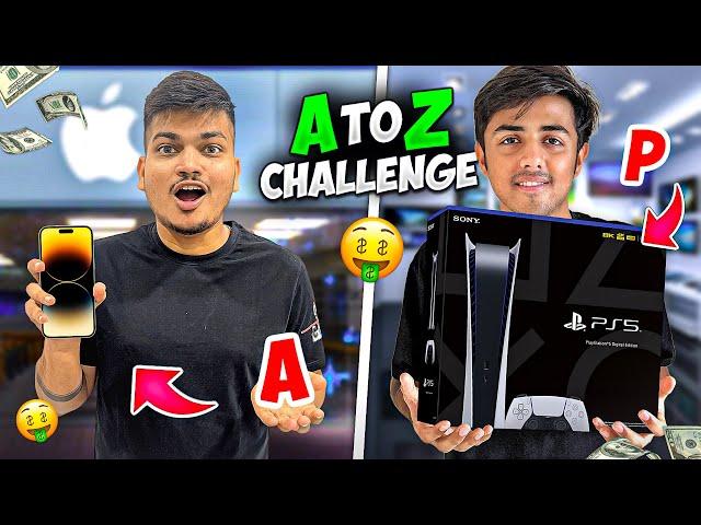 Extreme A To Z Shopping Challenge !! -Ritik Jain Vlog