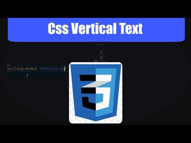 Css  vertical text || Css writing-mode tag  || css tutorial bangla!
