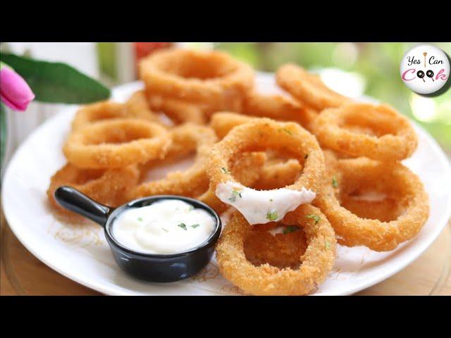 Crispy Onion Rings (Iftar Special) by Yes I Can Cook