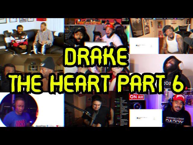 DRAKE - THE HEART PART 6 | UNCUT REACTION MASHUP