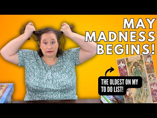 May Madness!!! // Only Doing 1000 Piece Puzzles This Month!?!